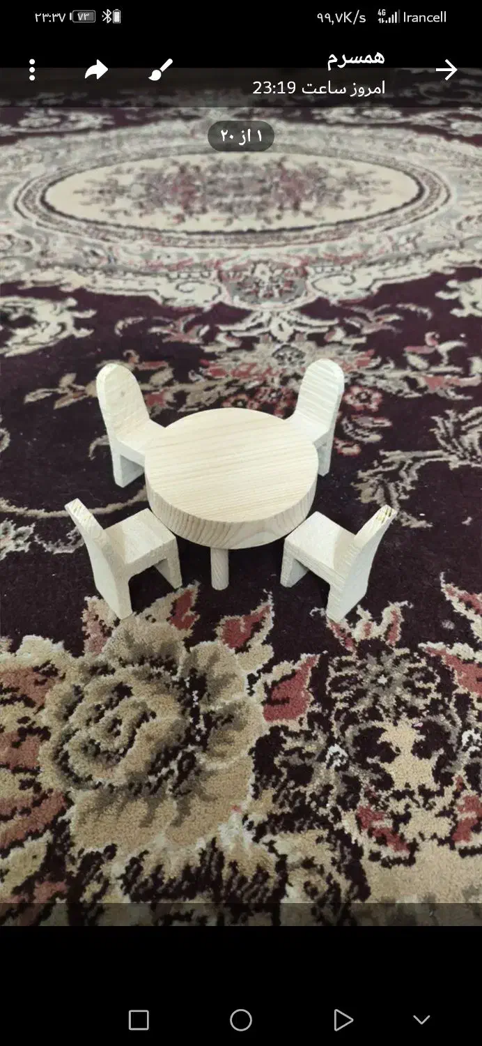 میز صندلی ناهار خوری تزیینی|میز و صندلی غذاخوری|مشهد, شایه|دیوار