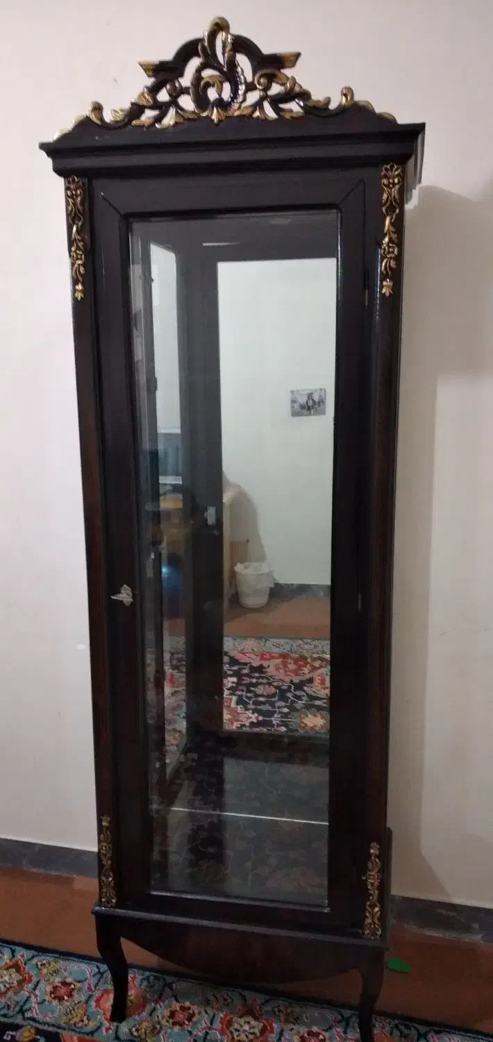 بوفه ویترین چوبی|بوفه، ویترین، کنسول|اراک, |دیوار