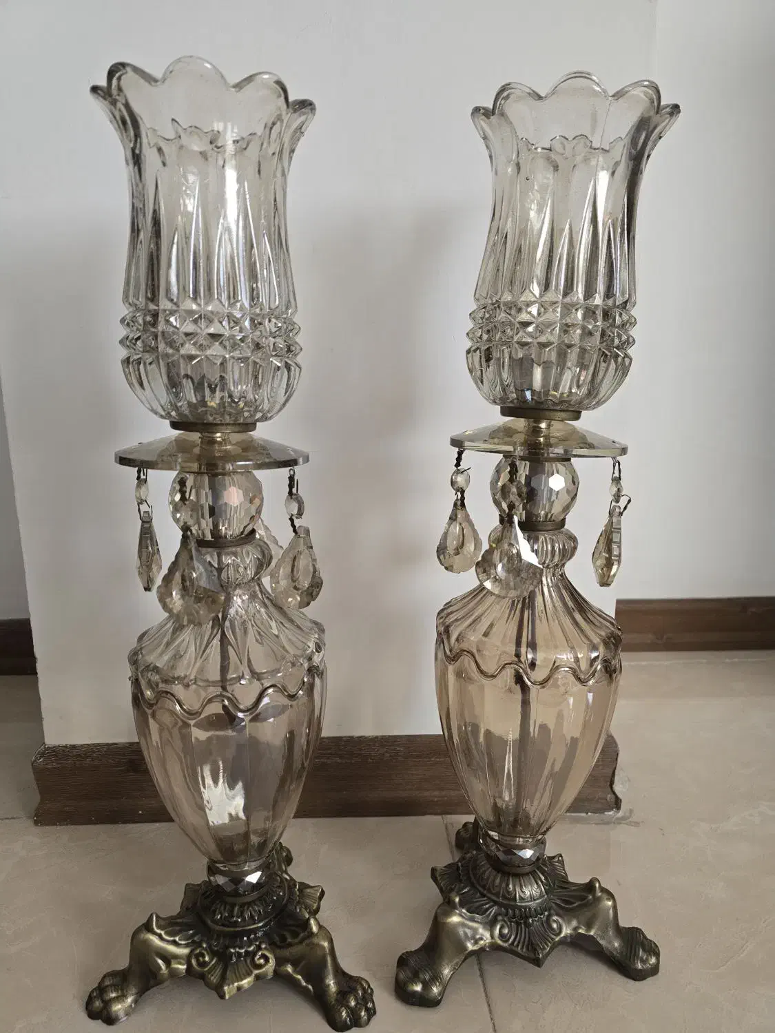 برنجی ویه جفت شمعدونی|مجسمه، تندیس، ماکت|پاکدشت, پاکدشت (مامازند)|دیوار