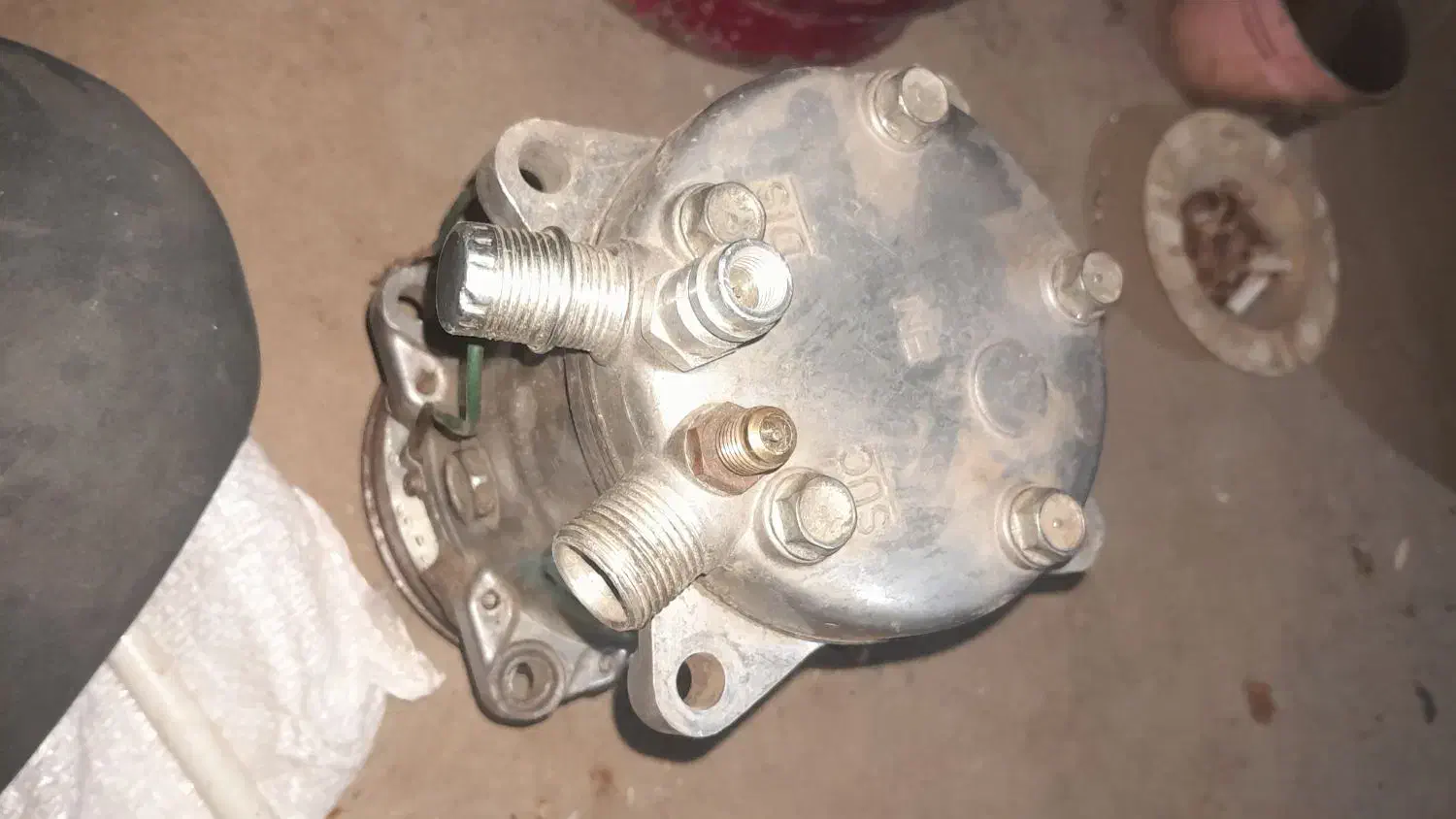 کمپرسور کولر ماشین سنگین|قطعات یدکی و لوازم جانبی|زرین دشت (فارس), |دیوار