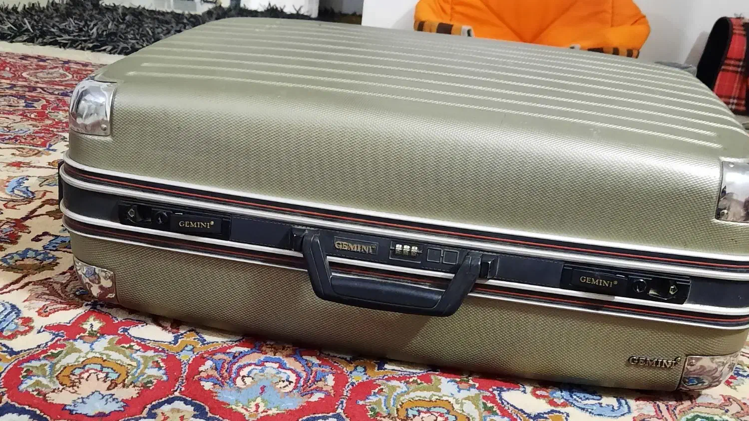 چمدان سامسونتی رمز دار نشکن مارک جمینی|کیف، کفش، کمربند|گلبهار, شهر جدید گلبهار|دیوار