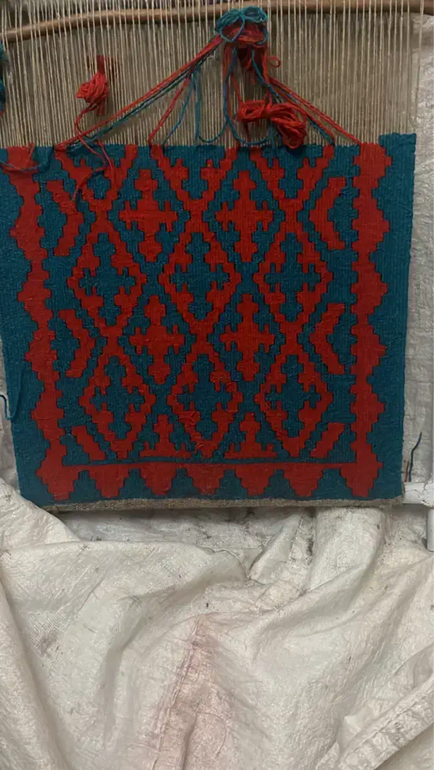 گلیم پشمی|گلیم، جاجیم، گبه|اردبیل, |دیوار