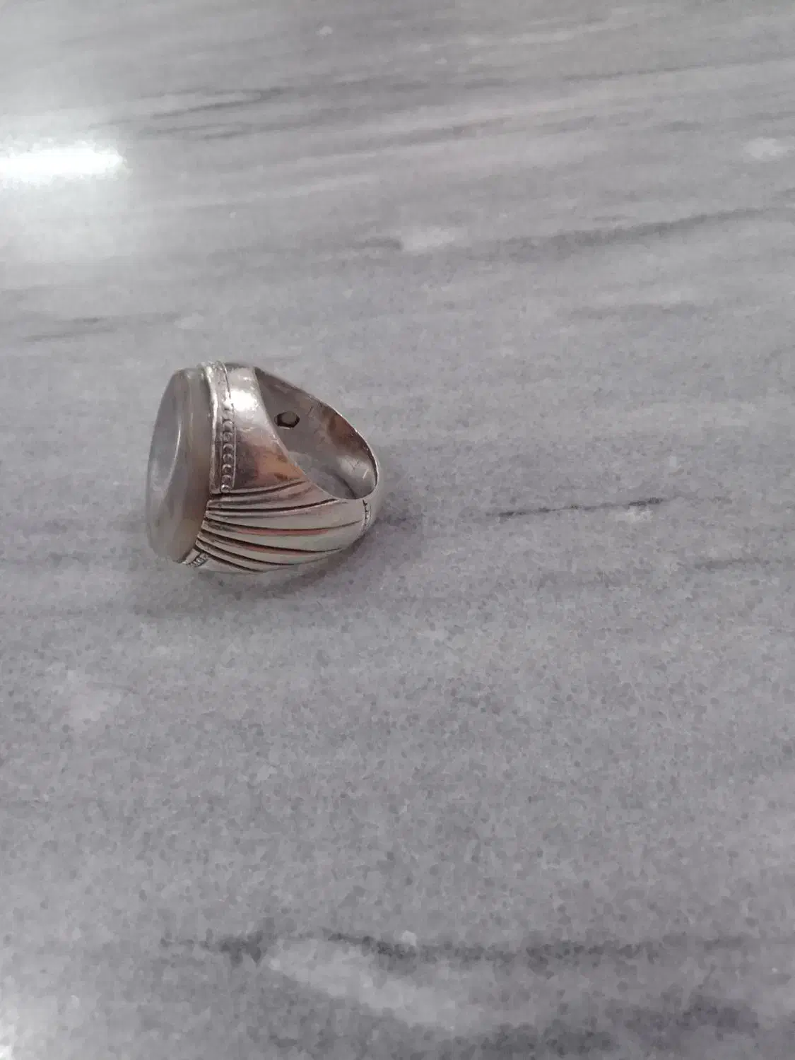 انگشتر نقره|جواهرات|گیلان غرب, |دیوار