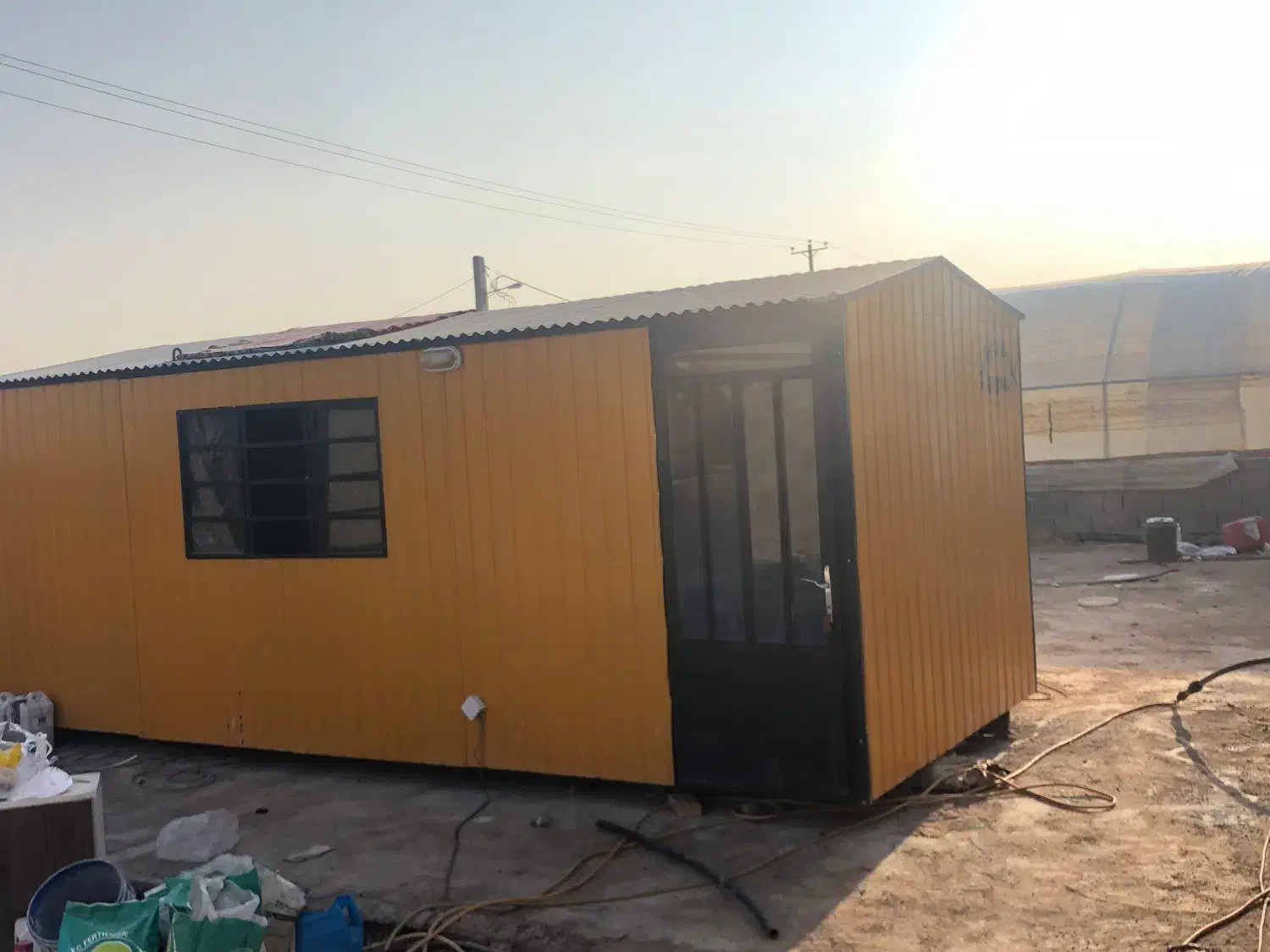 کانکس ۱۵. متری ورق سنگین|مصالح و تجهیزات ساختمان|یزدان شهر, |دیوار