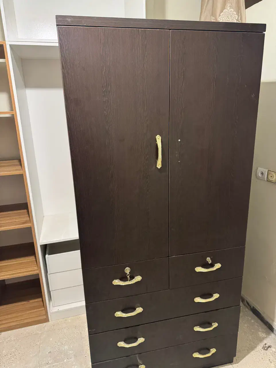 کمد mdf|جاکفشی، کمد، دراور|اسلام‌شهر, شهرک قائمیه|دیوار