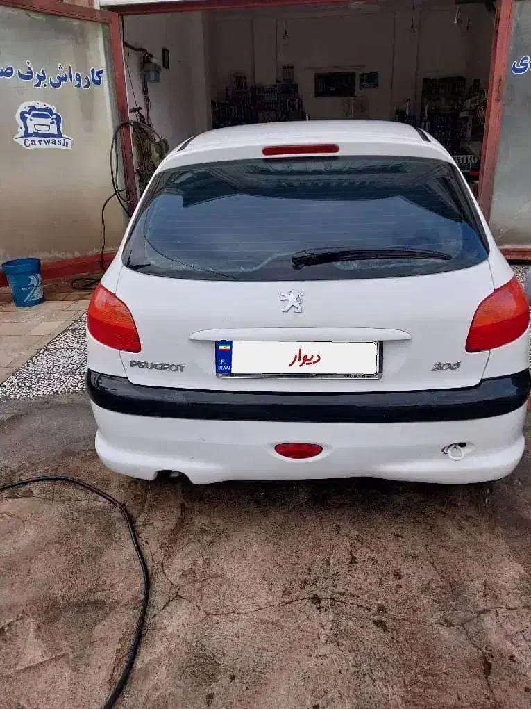 ۲۰۶تیپ۲ مدل۸۹ بسیار تمیز فنی درحد|خودرو سواری و وانت|رشت, منظریه|دیوار