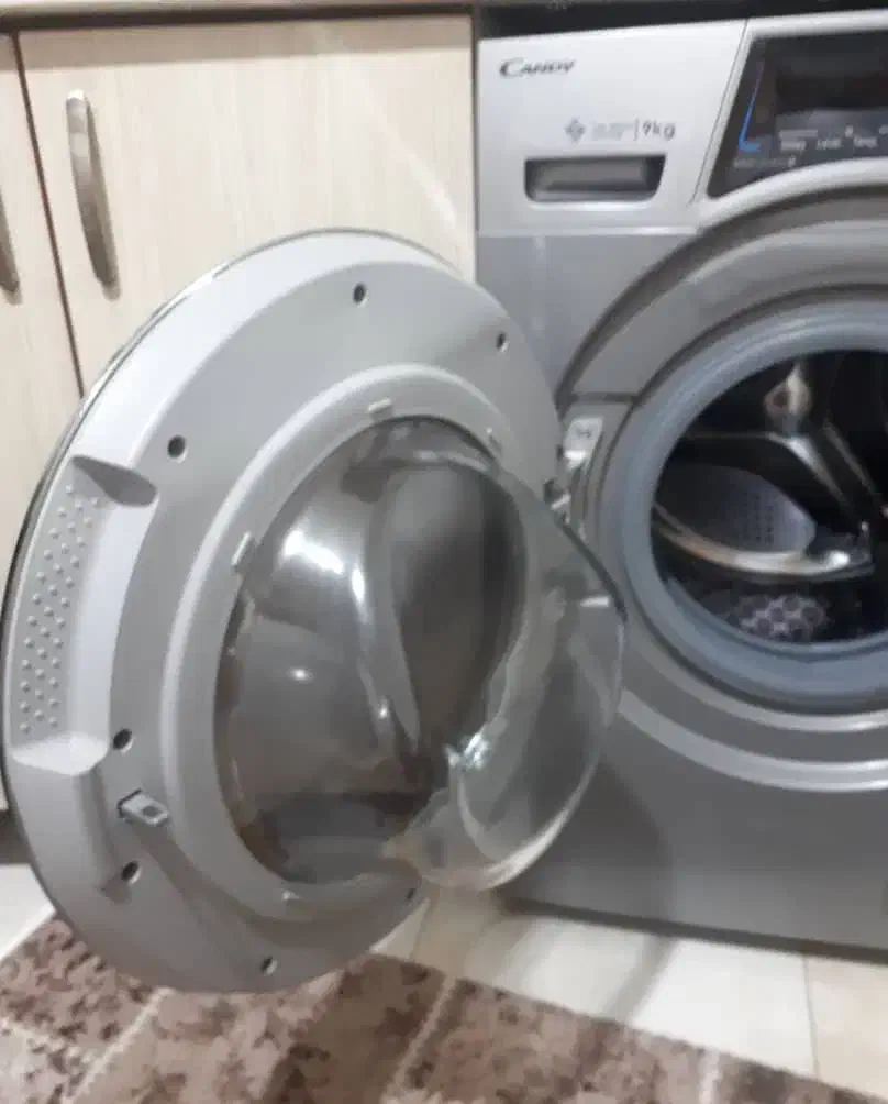 لباسشویی ۹ کیلویی کندی|ماشین لباسشویی و خشک‌کن لباس|کرج, کلاک پایین|دیوار