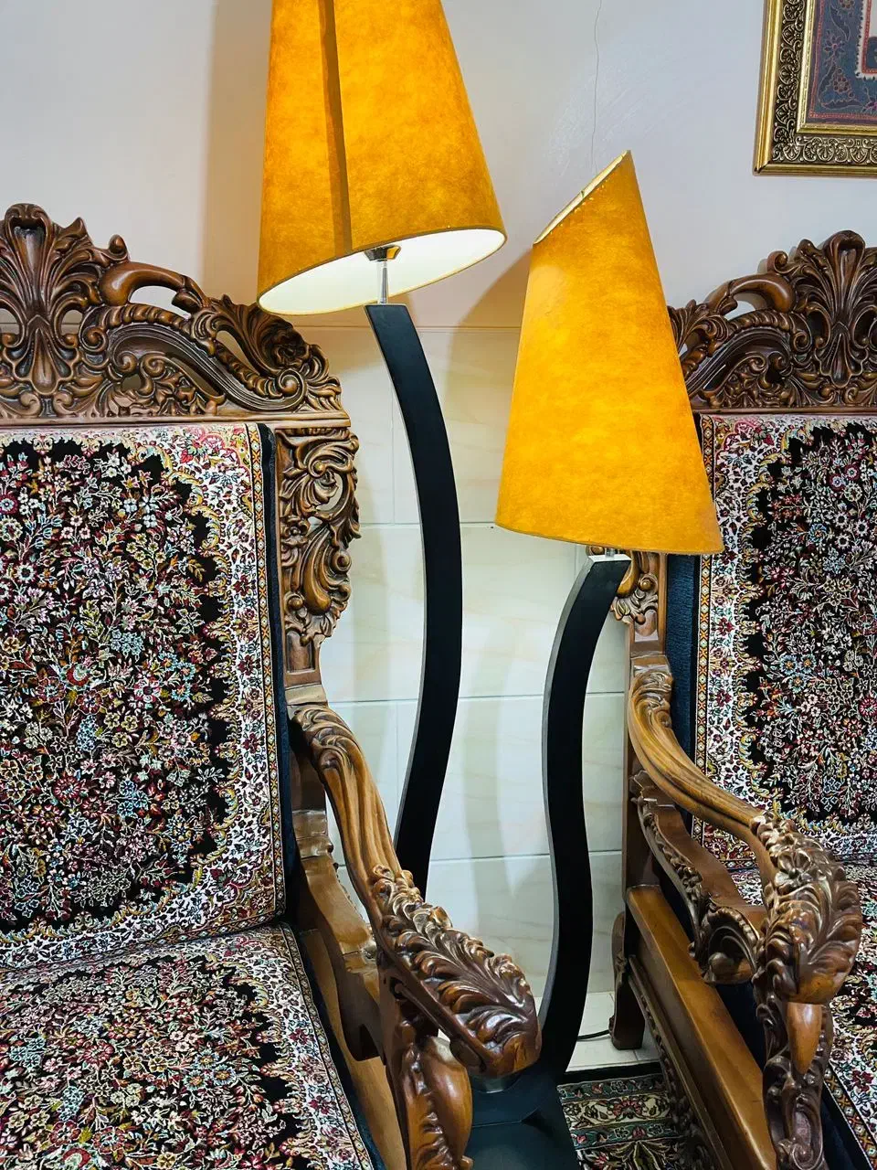 آباژور کنارسالنی|چراغ خواب و آباژور|کرمان, |دیوار