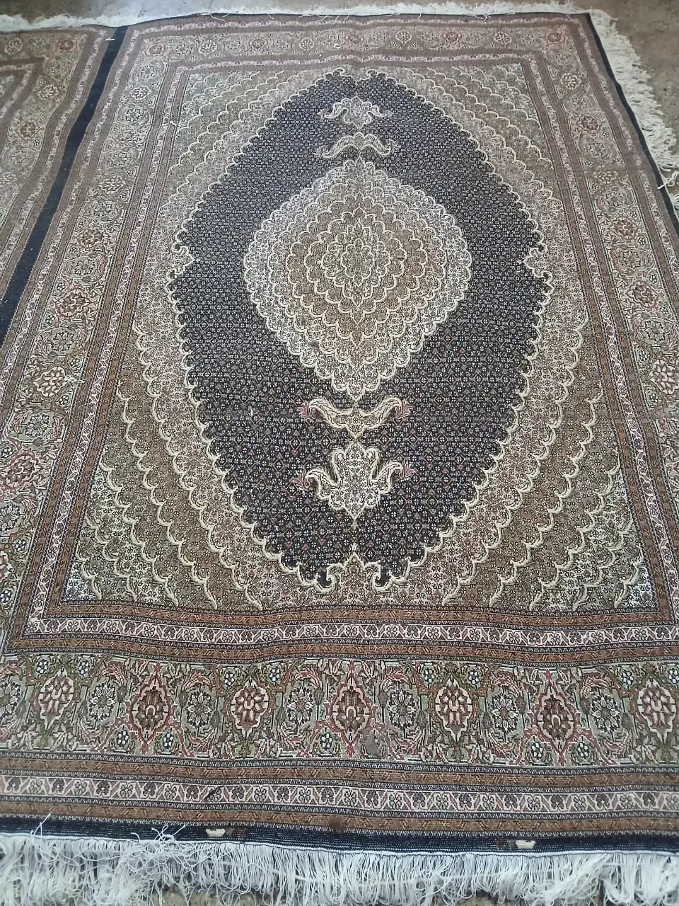 تابلو فرش هم موجود دارم جفت ۹ متری چهل رج|فرش|ثمرین, |دیوار