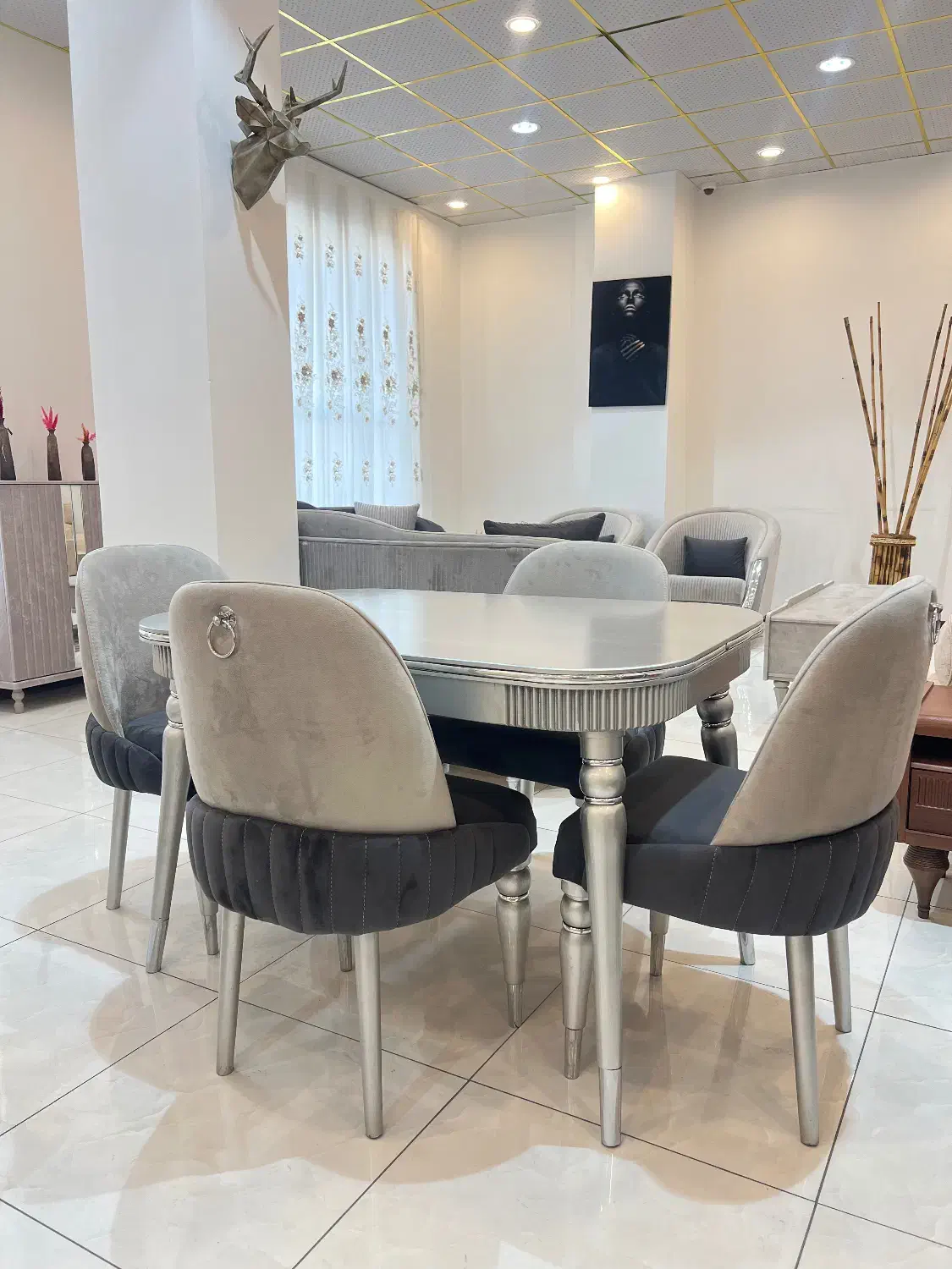 میز و صندلی غذاخوری کد ۲۰۰۹ ـ سرای شاهکار|میز و صندلی غذاخوری|یزد, |دیوار