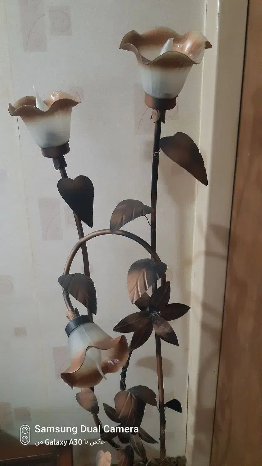 اباژور ایستاده طرح گل|چراغ خواب و آباژور|ورامین, ورامین|دیوار