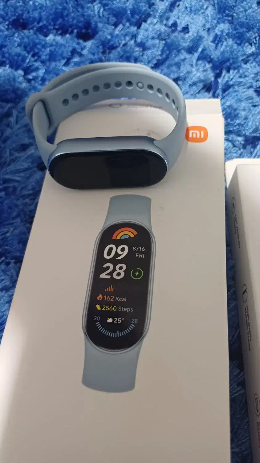 مچ بند شیائومی ۹ (مشکی و آبی)|لوازم جانبی موبایل و تبلت|تهران, شهرک محلاتی|دیوار