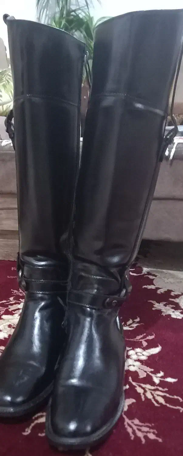 بوت چکمه چرم|کیف، کفش، کمربند|ساری, |دیوار