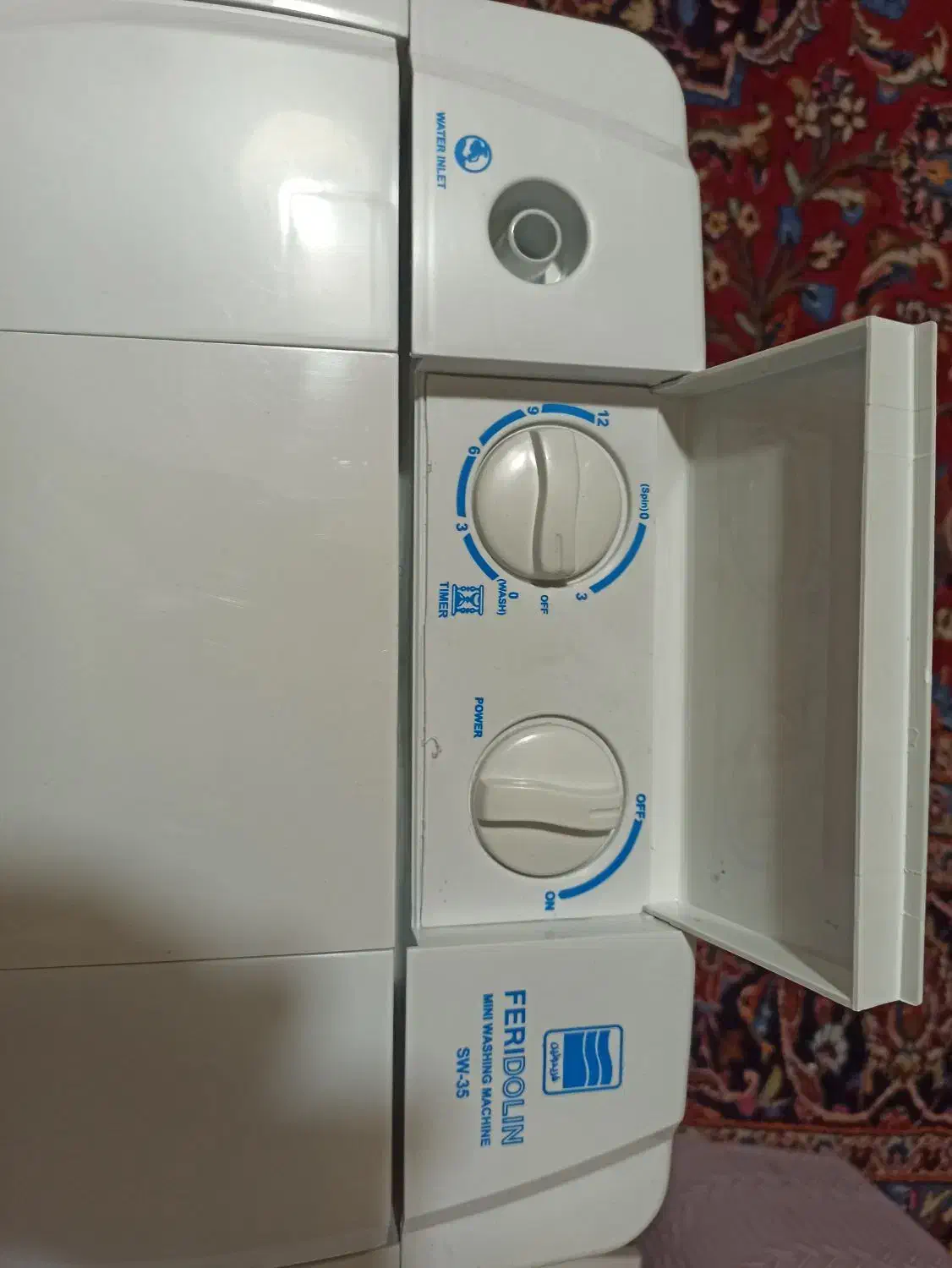 مینی واش (کهنه شور)|ماشین لباسشویی و خشککن لباس|میانه, |دیوار