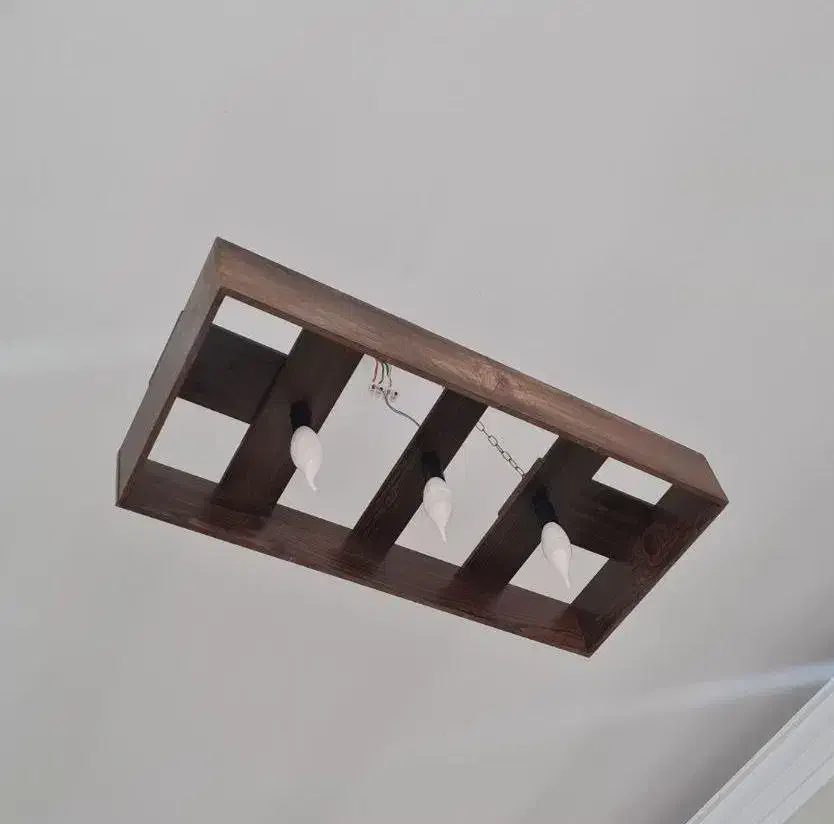 لوستر چوبی|لوستر و چراغ آویز|تهران, ائمه اطهار|دیوار