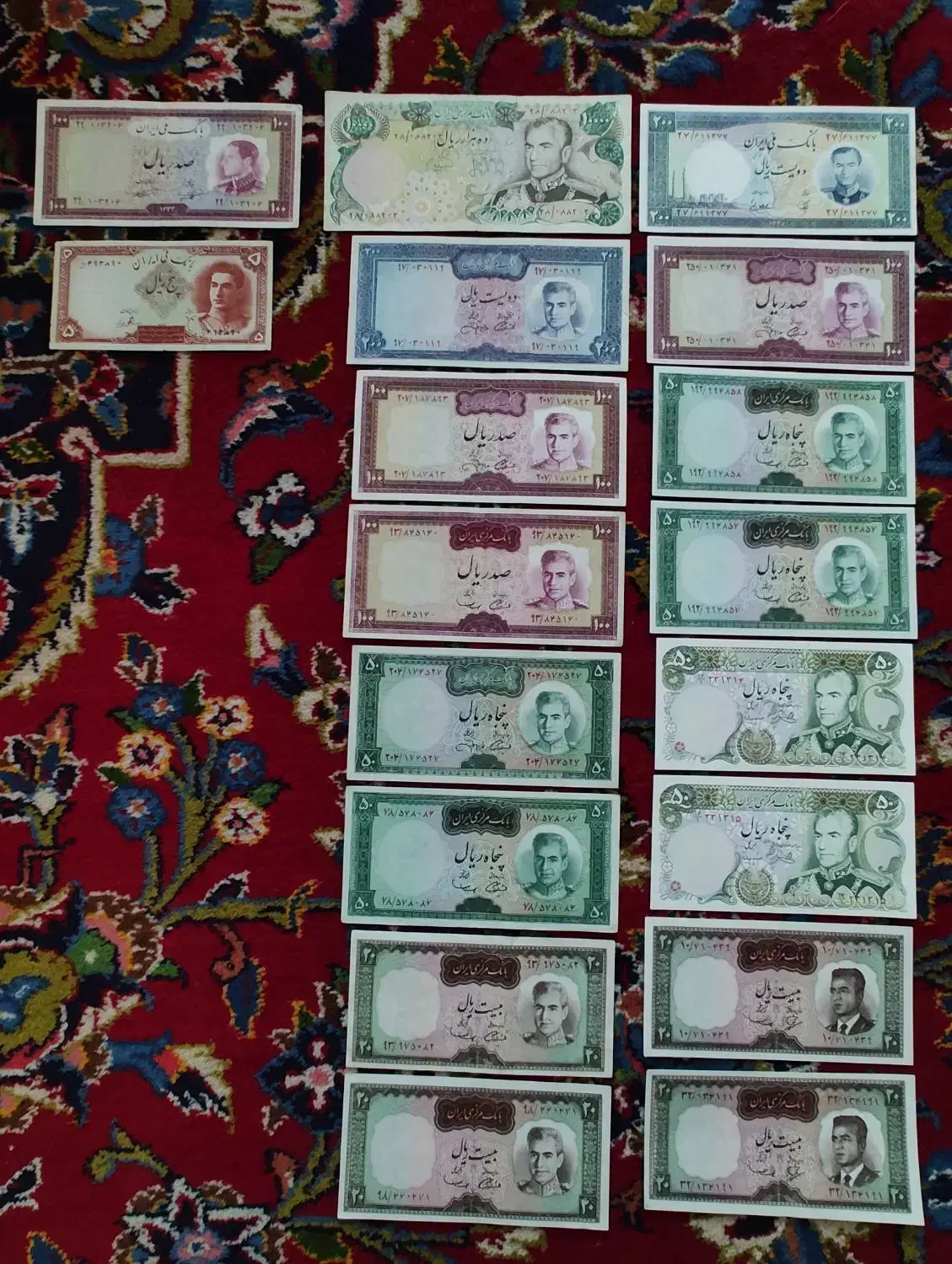 اسکناس های کلکسیونی|کلکسیون سکه، تمبر، اسکناس|کیش, |دیوار