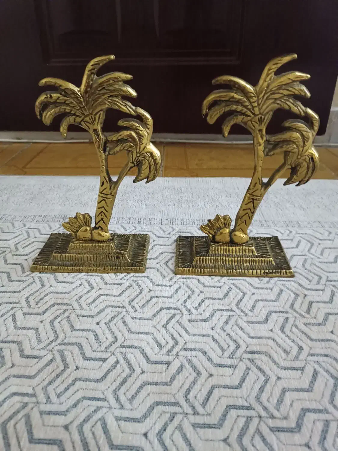 دوعددنخل برنجی|مجسمه، تندیس، ماکت|تهران, فلاح|دیوار