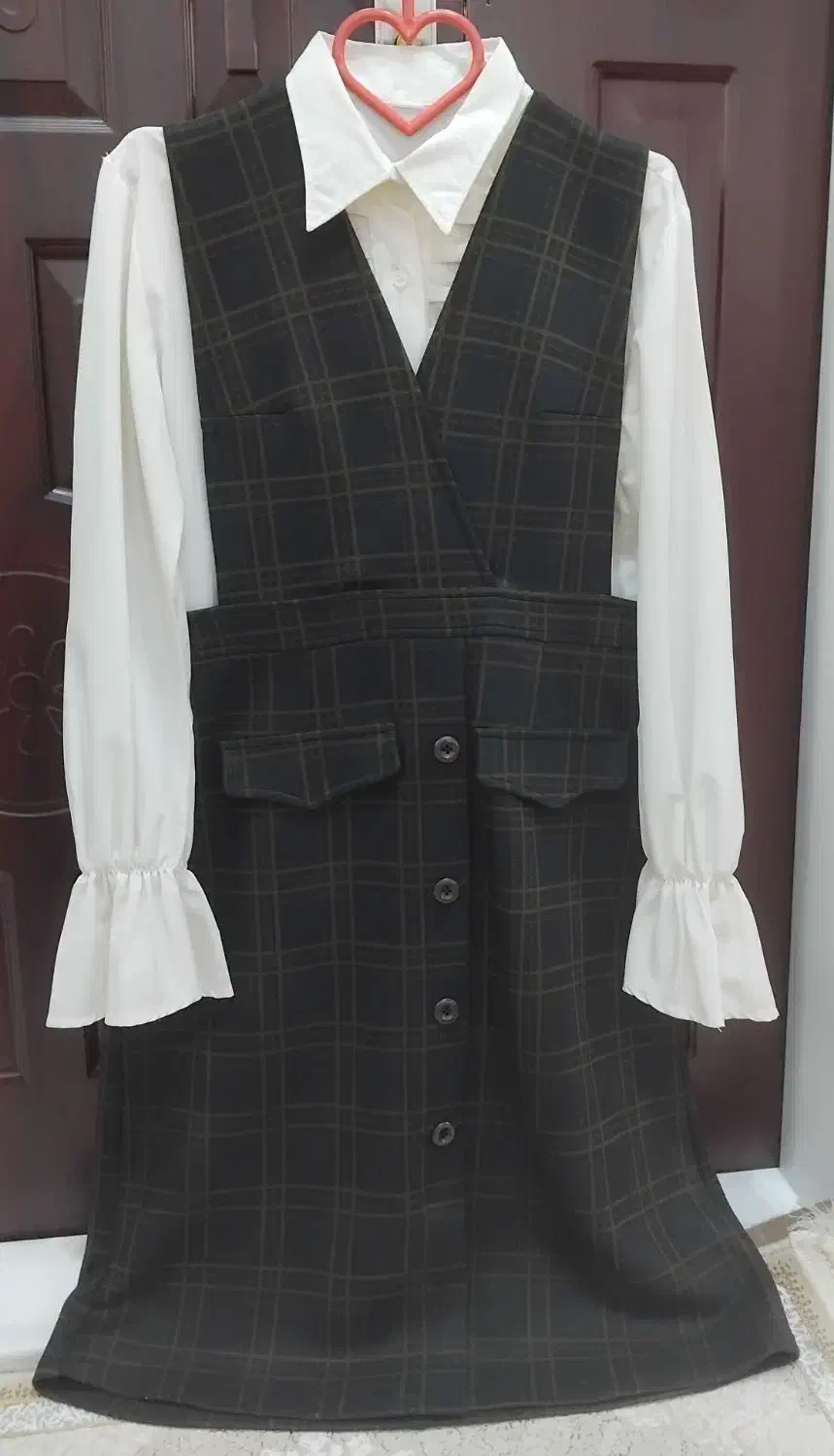 سارافون دو تیکه زنانه|لباس|قیدار, |دیوار