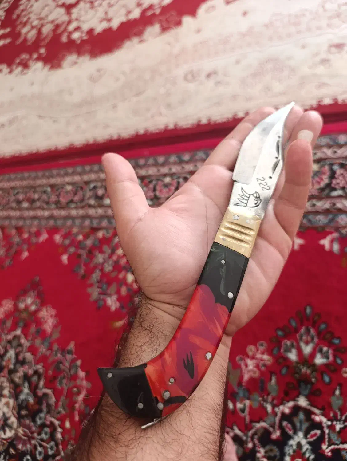 چاقو زنجان قدیمی|کوهنوردی و کمپینگ|شیراز, پانصد دستگاه ارتش|دیوار