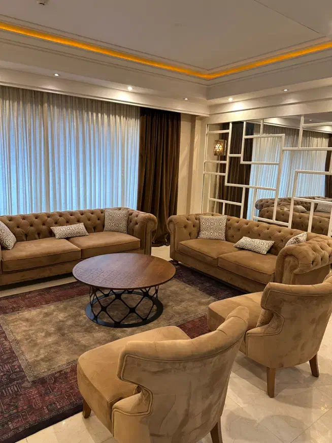 زعفرانیه 135 متر سوپر لوکس مبله و غیر مبله