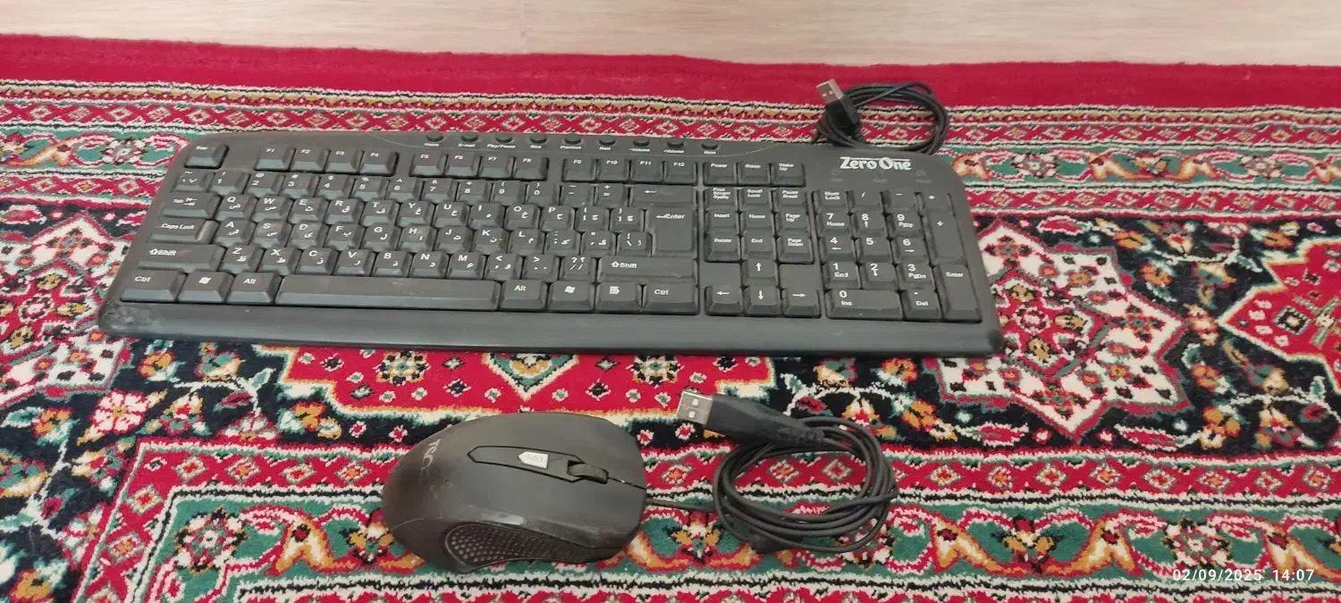 موس و کیبورد کاملا سالم و با کیفیت|قطعات و لوازم جانبی رایانه|شهرکرد, |دیوار