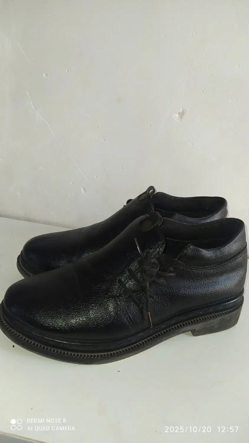 کفش زنانه|کیف، کفش، کمربند|کاشان, ملا حبیب‌الله شریف|دیوار