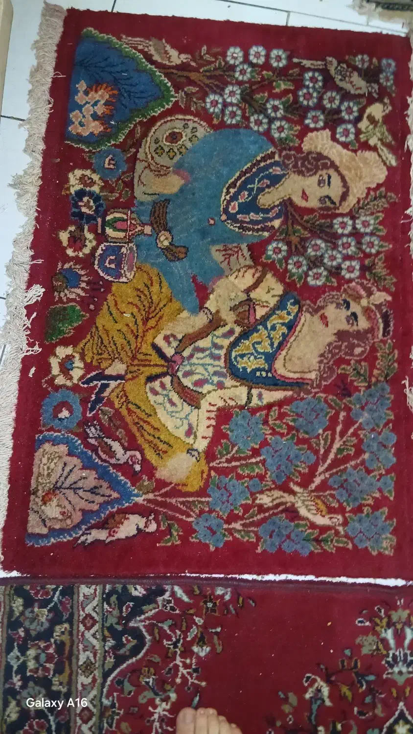 قالیچه دست بافت  تحردار  ۲ عدد|فرش|مشهد, عامل|دیوار