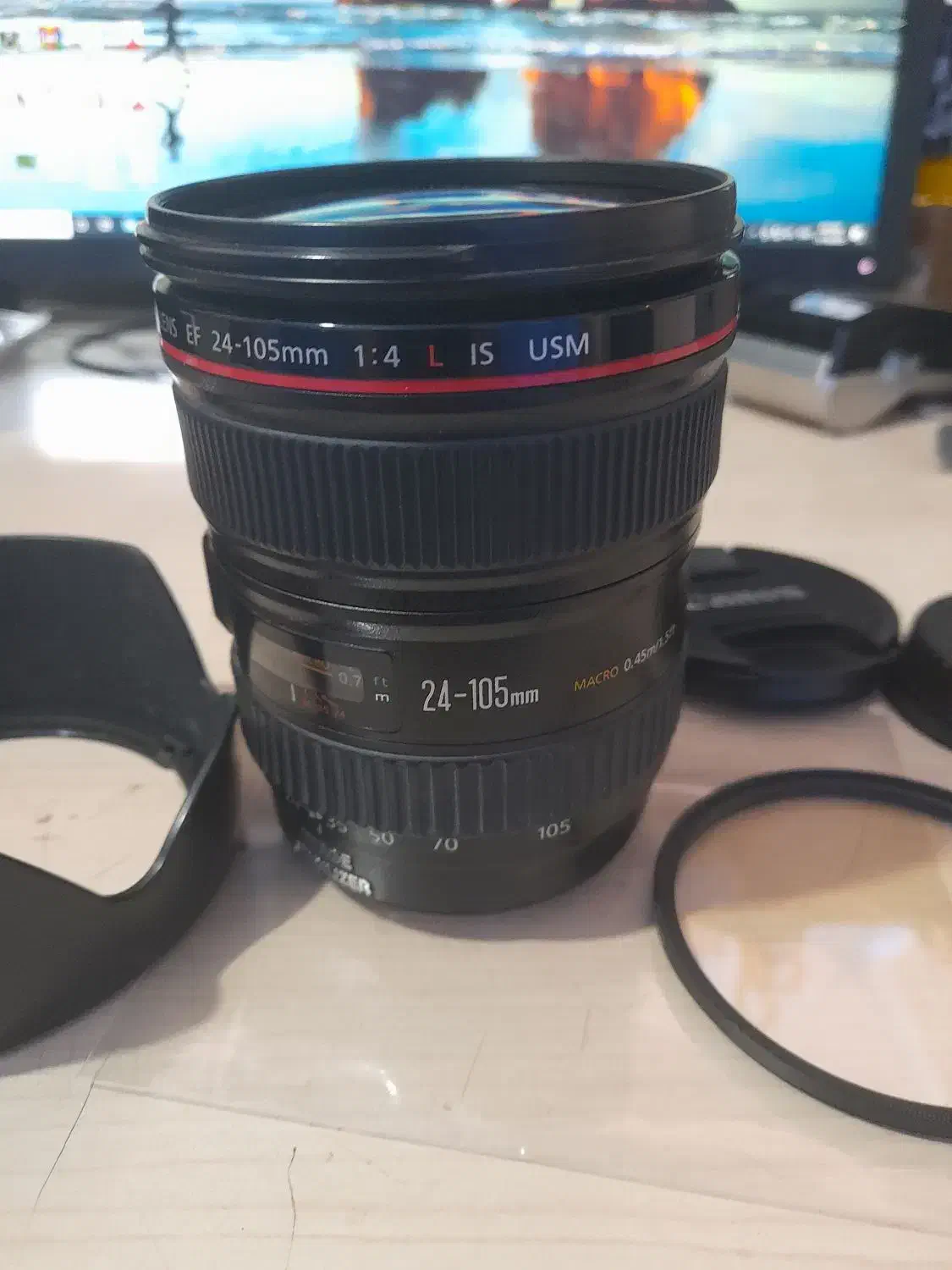 لنز ۲۴/۱۰۵ درحد صفر|دوربین عکاسی و فیلم‌برداری|تهران, حر|دیوار