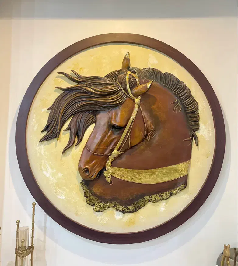 تابلو اسب رزین|تابلو، نقاشی، عکس|گرگان, |دیوار