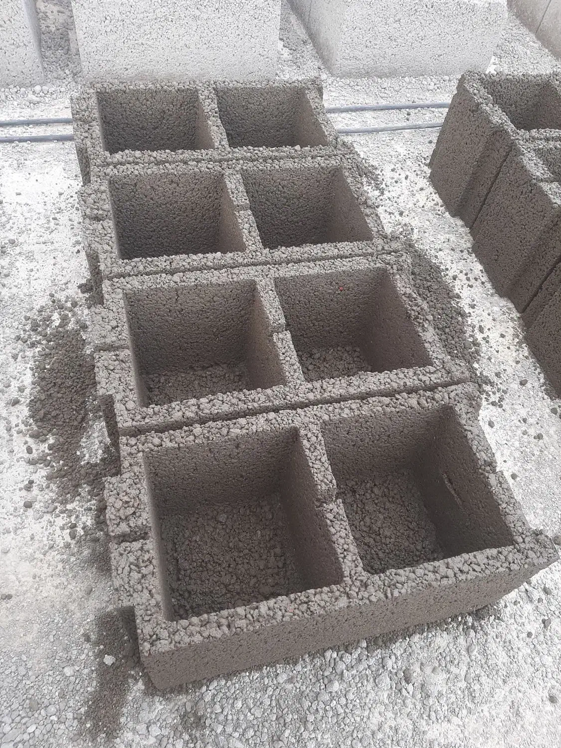 بلوک ۲۰ در ۴۰ نروماده بدون پوکه|مصالح و تجهیزات ساختمان|نمین, |دیوار