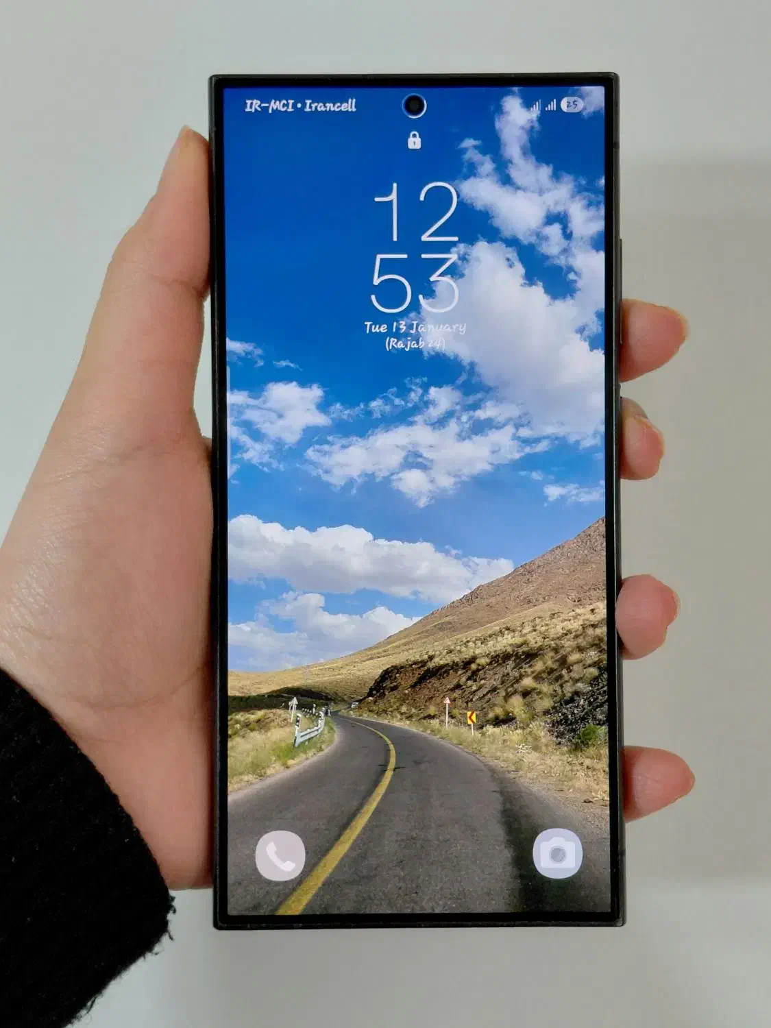 S24 ultra . 256 . black|موبایل|تیکمه داش, |دیوار