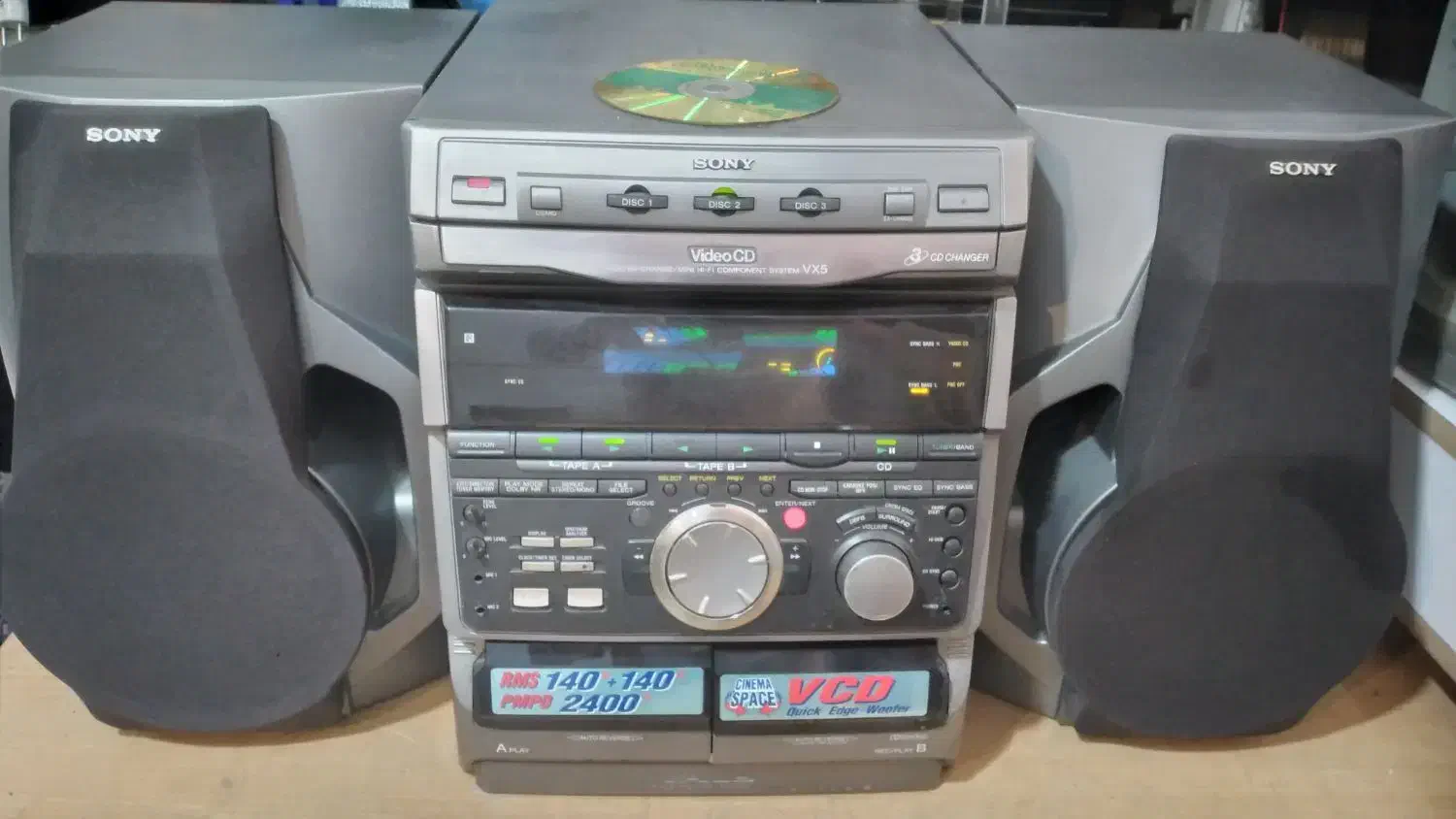 رادیو ضبط و باند سونی سالم آیوکس دار VX5|سیستم صوتی خانگی|تهران, شاهین|دیوار