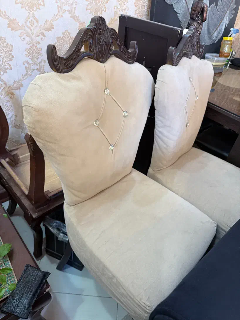 مبل هفت نفره شیک پایه چوب|مبلمان خانگی و میز عسلی|شیراز, کلاهدوز|دیوار