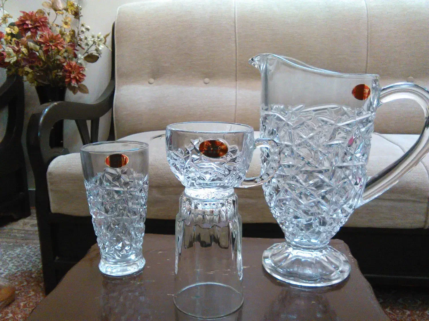 پارچ ولیوان|ظروف سرو و پذیرایی|قم, حنیف نژاد|دیوار