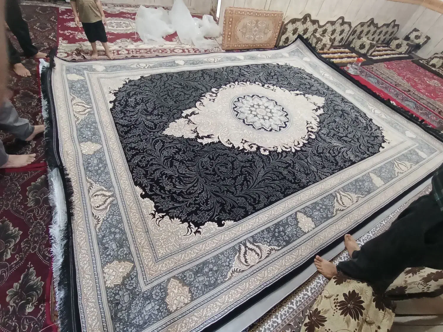 فرش خسروی|فرش|بندر ماهشهر, |دیوار