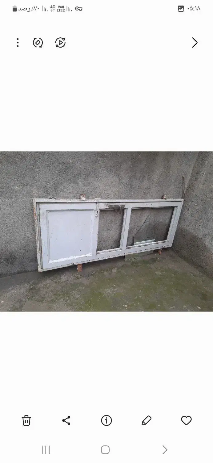 درب آهنی سالم فوق العاده سنگین|مصالح و تجهیزات ساختمان|مشهد, شهرک ابوذر|دیوار