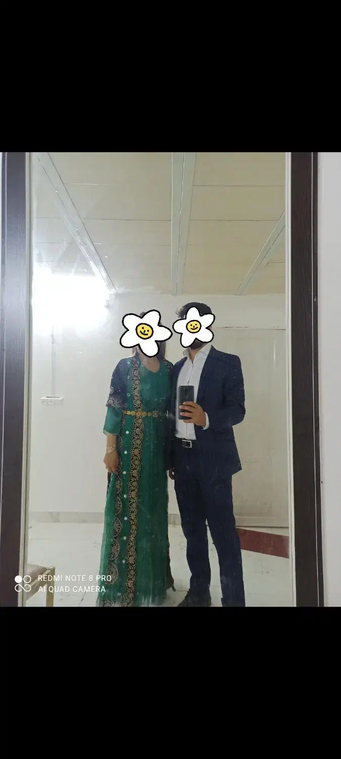 پیرن کردی عبایی|لباس|ماهدشت, |دیوار