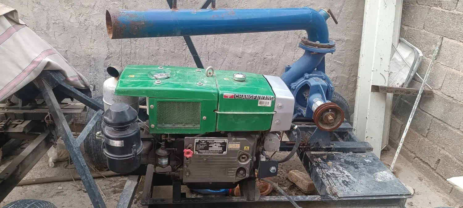 موتور آبکشی انجین 22اسب|ماشین‌آلات صنعتی|مرودشت, دولت آباد|دیوار