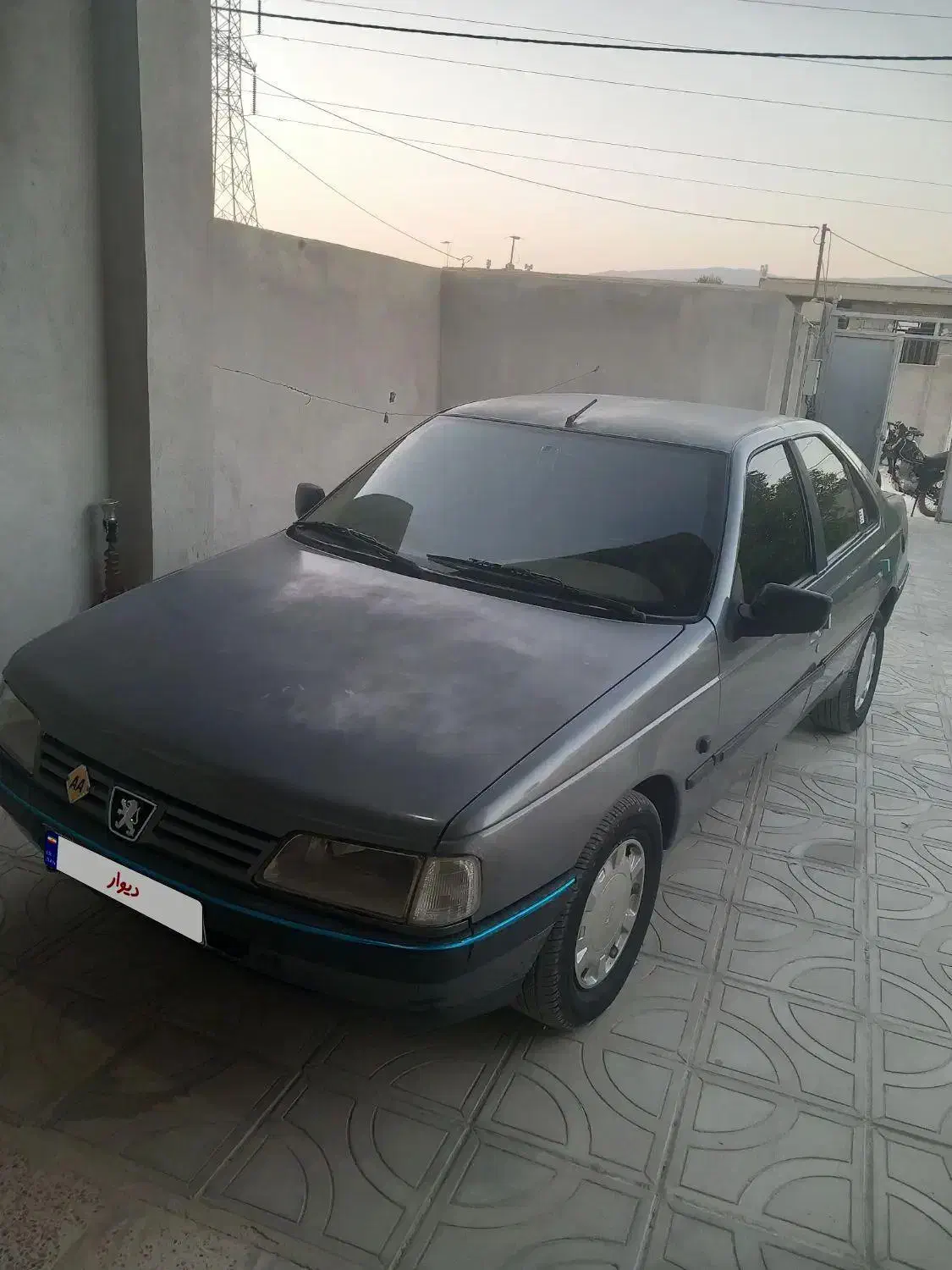 پژو ۴۰۵ مدل ۹۱دوگانه کارخانه|خودرو سواری و وانت|مهران (ایلام), |دیوار