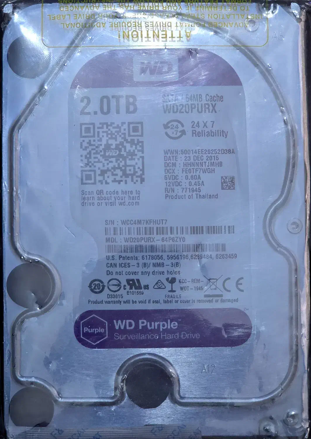 هارد اینترنال ۲ ترا|قطعات و لوازم جانبی رایانه|تهران, اسکندری|دیوار