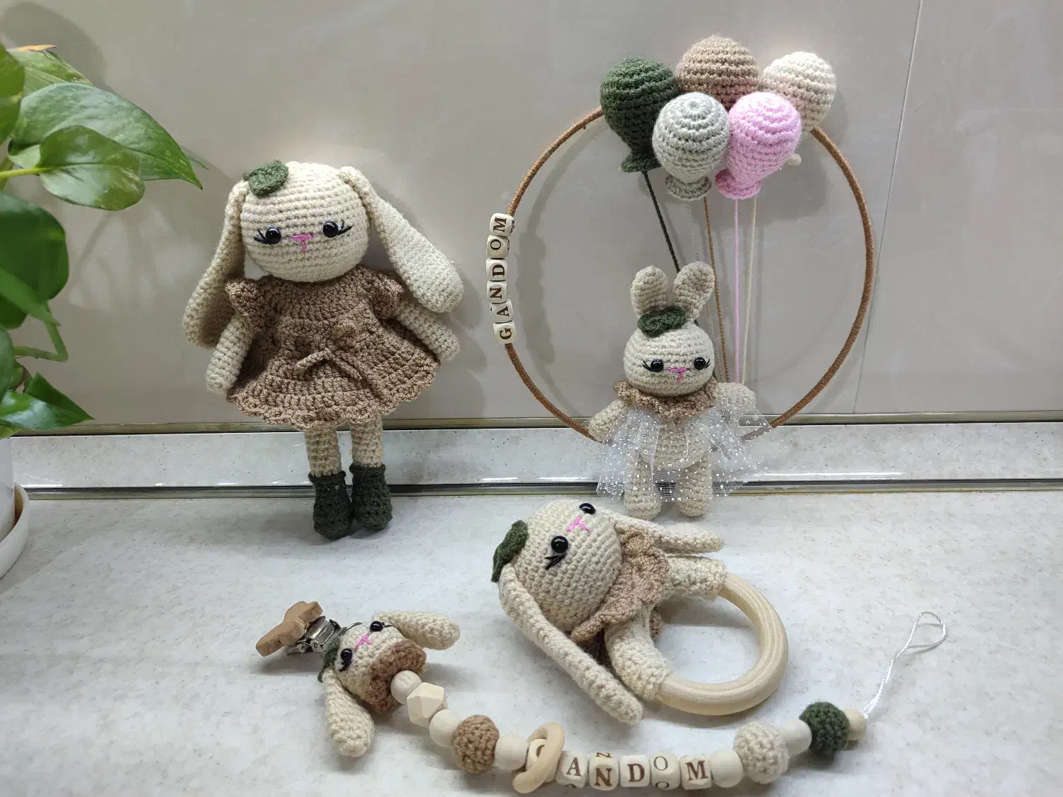 ست عروسک و جغجغه ی نوزادی|اسباب و اثاث بچه|تهران, علم و صنعت|دیوار