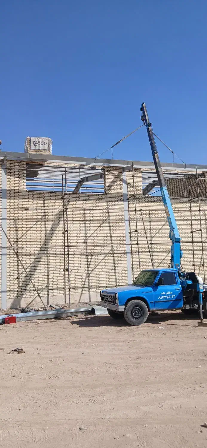 جرثقیل نیسان 2 تا35 تن دکل بلند سبددار لجور بالابر|خدمات حمل و نقل|زنجان, |دیوار