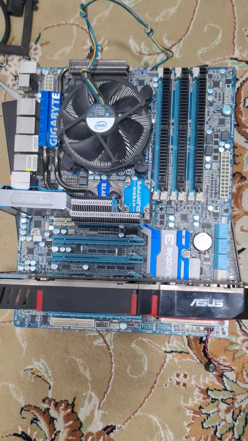 مادربورد سی پی یو رم گرافیک|قطعات و لوازم جانبی رایانه|گنبد کاووس, |دیوار