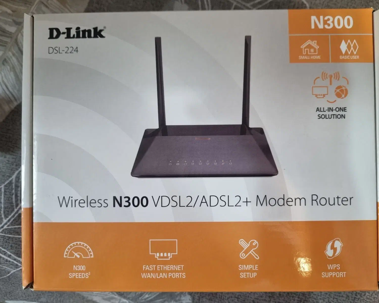 modem Dlink dsl224 vdsl adsl|مودم و تجهیزات شبکه|شیراز, قدوسی غربی|دیوار