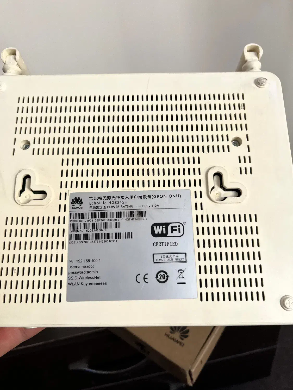 مودم فیبر نوری هوآوی مدل HG8245H|مودم و تجهیزات شبکه|تهران, صد دستگاه|دیوار