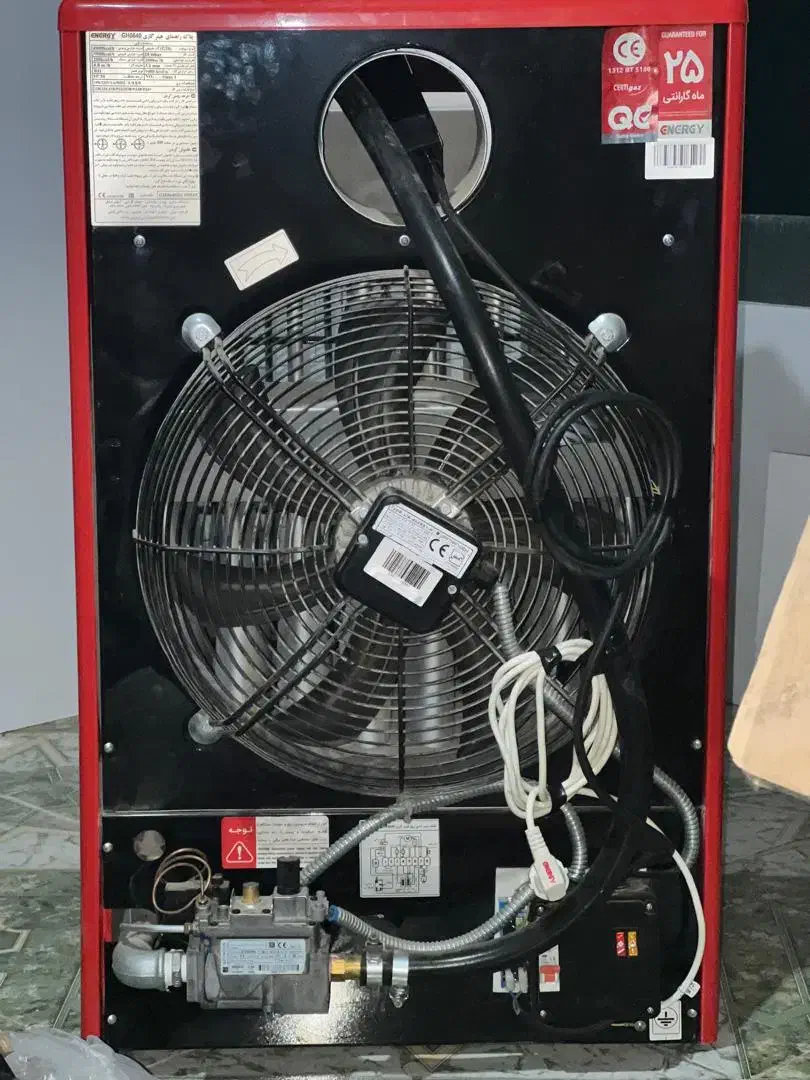 هیتر گازی ۶۴۰ فن ایرانی|بخاری، هیتر، شومینه|یاسوج, |دیوار