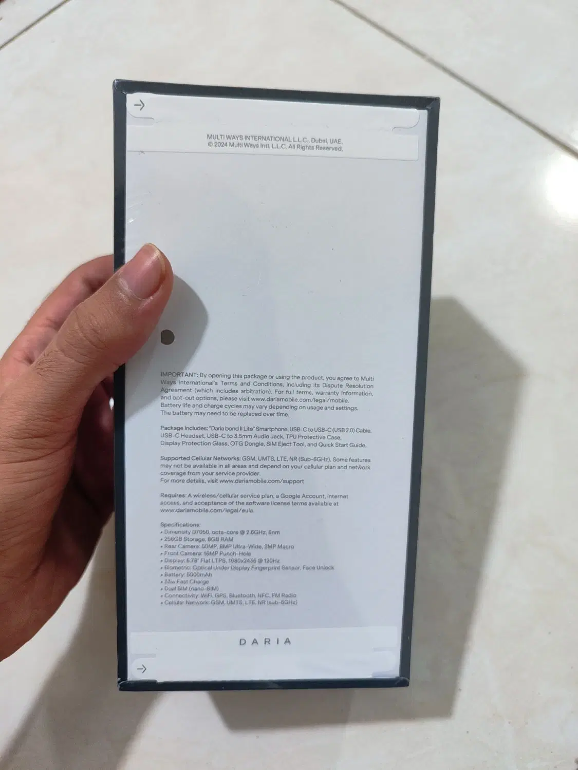 daria bond 2 lite|موبایل|تهران, دروازه شمیران|دیوار