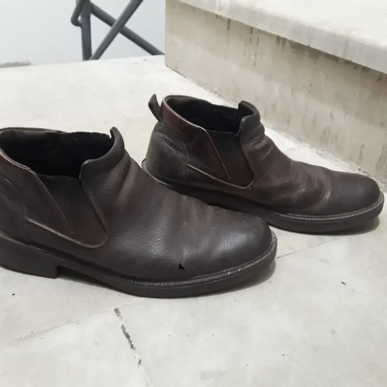 کفش چرمی مردانه سایز 40|کیف، کفش، کمربند|اصفهان, محمودیه|دیوار