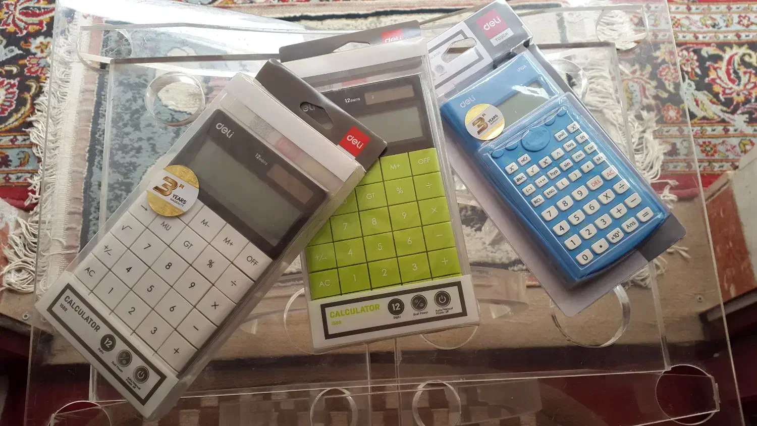 ماشین حساب DELI زیر قیمت|لوازم التحریر|قائم‌شهر, |دیوار