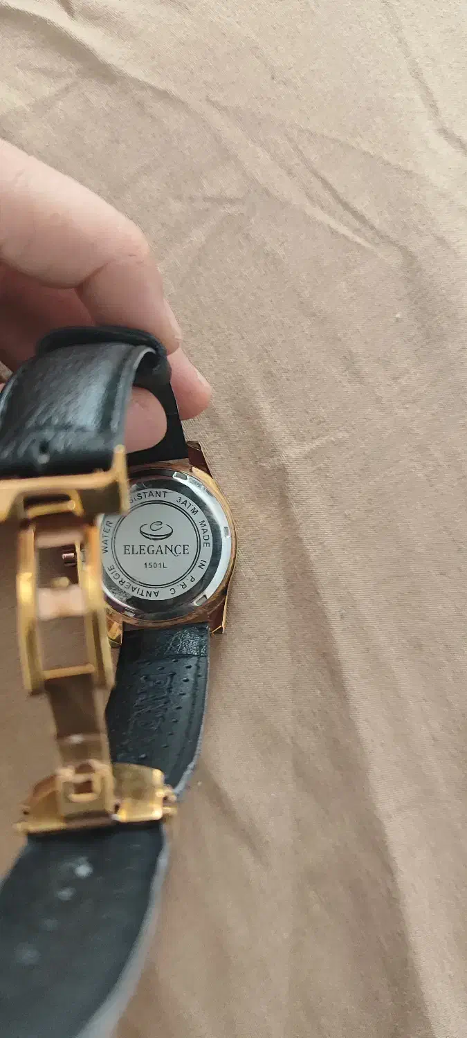 ساعت elegance بند چرم|ساعت|رودهن, |دیوار